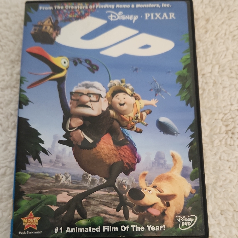 Disney Pixar Up DVD - Black Case
